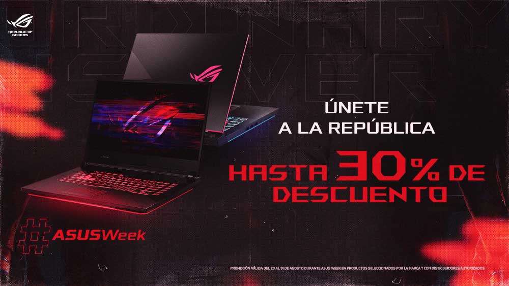 Asus Fin de semana de descuentos