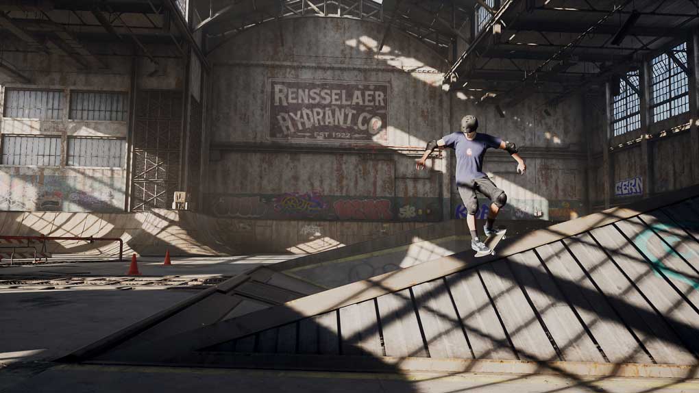 Tony Hawk’s Pro Skater 1 + 2 demo Warehouse 