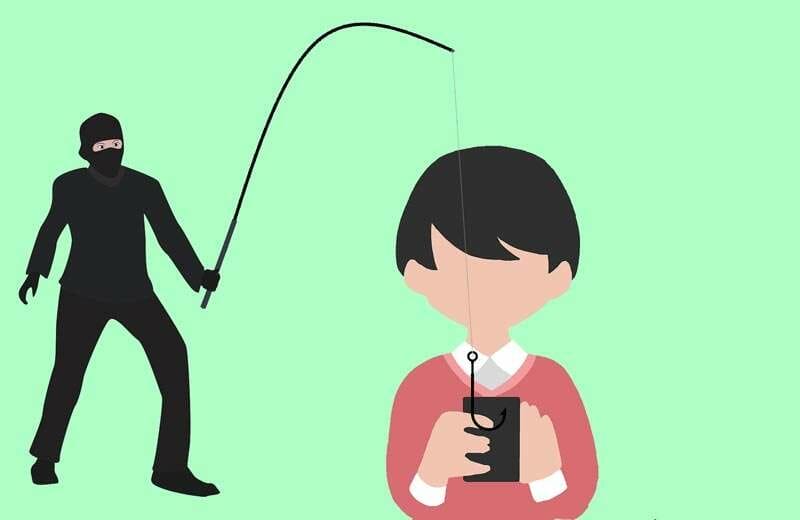 Ataque de phishing en WhatsApp