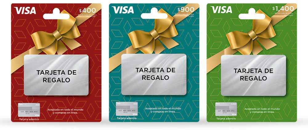 Tarjeta de regalo de VISA