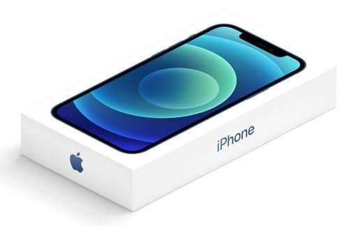 Caja del iPhone 12