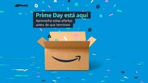 Ilusatación de una caja de Amazon, anunciado el Prime Day