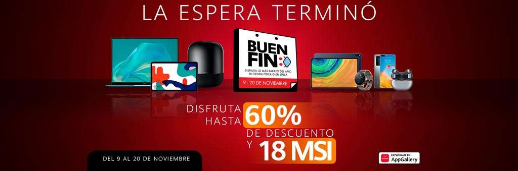 Huawei en el Buen Fin 2020