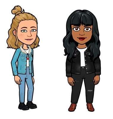 Snapchat Bitmoji x Levis Modelos 1A y 2A