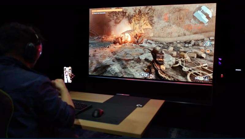 Entretenimiento LG CES 2021 pantalla para GAMERS