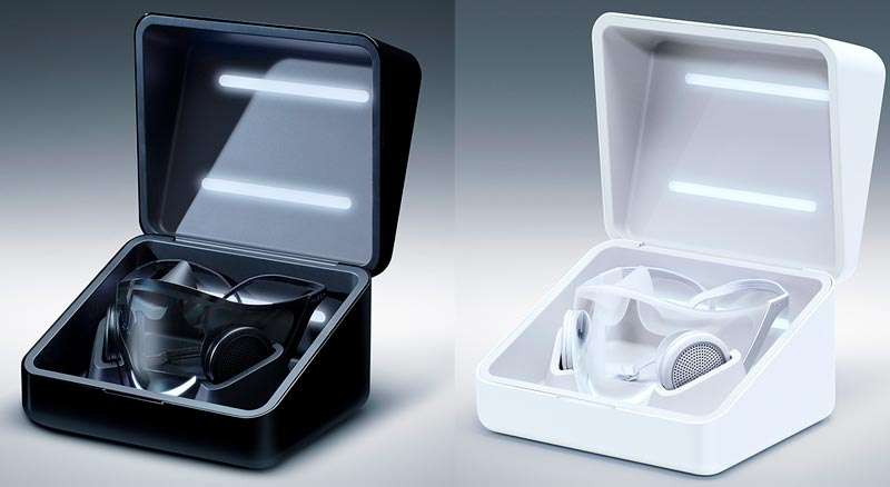 Project Hazel en dos colores, negro y blanco