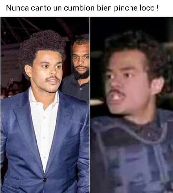 Meme, The Weeknd nunca cantó el cumbión bien loco