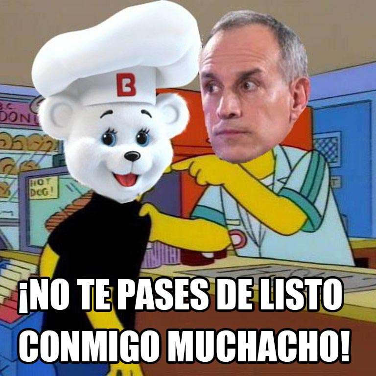 Meme, no te pases conmigo de listo Bimbo, (Gatel)