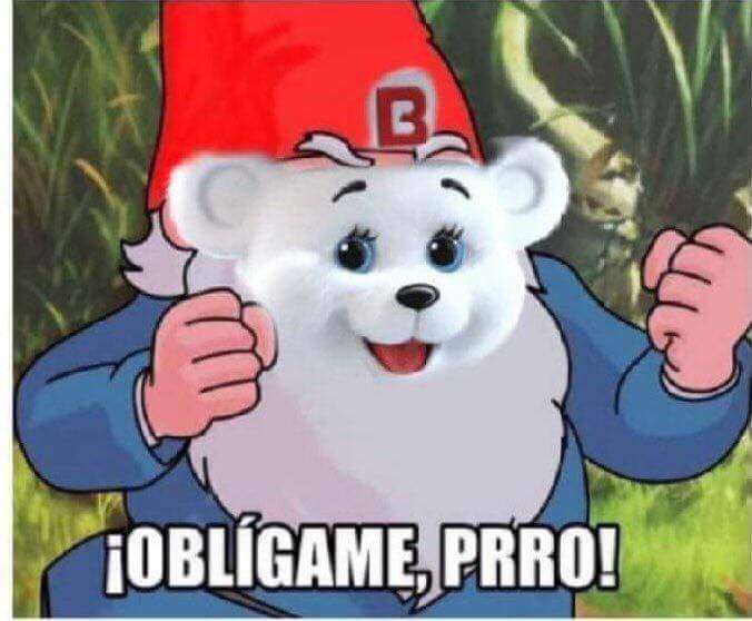 Oblígame perro, meme bimbo
