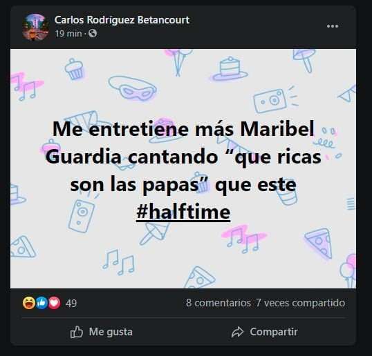 Super Bowl 2021 Maribel Guardia