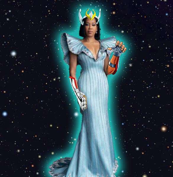 Oscars 2021 memes | Regina King, armadura caballeros del Zodiaco