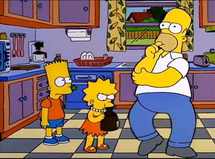 Lisa no se interrumpe un baile