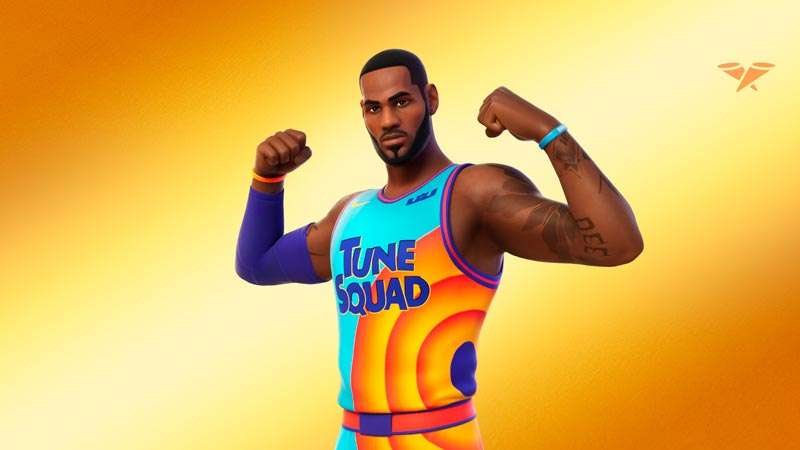 LeBron James llega hasta con tacos a Fortnite 3 LeBron James Tune Squad