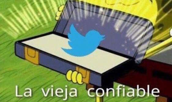 Meme, Twitter la vieja confiable