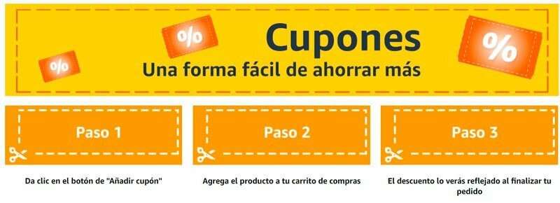 así usas los cupones de Amazon