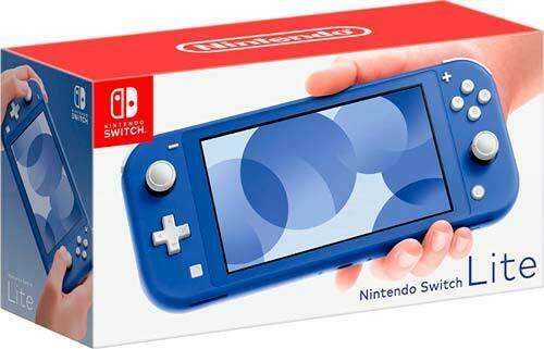 Caja de la Nintendo Switch Lite