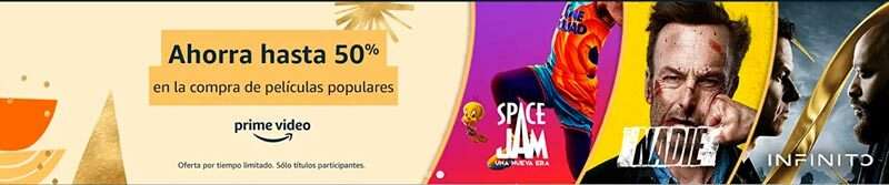 Descuento en películas en Prime Video