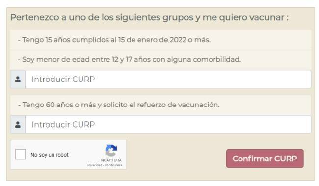 Registro para la tercera dosis de la vacuna contra COVID-19, dosis de refuerzo