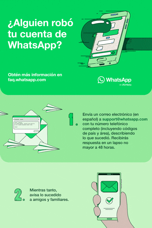 Esto es lo que debes hacer en caso que te roben tu WhatsApp
