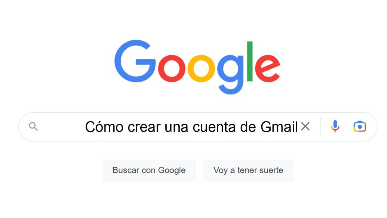Cómo crear una cuenta de Gmail