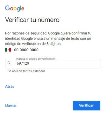 Verifica tu número