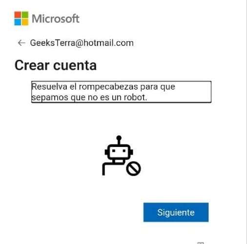 Crea una cuenta de Hotmail en 2022 | Reactívala e inicia sesión 5 hotmail robot generar cuenta correo 1