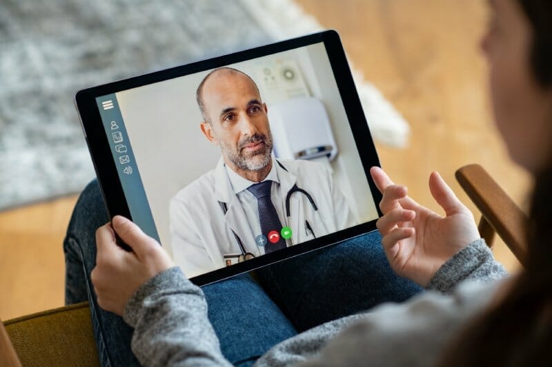 Definición de Telemedicina en una imagen