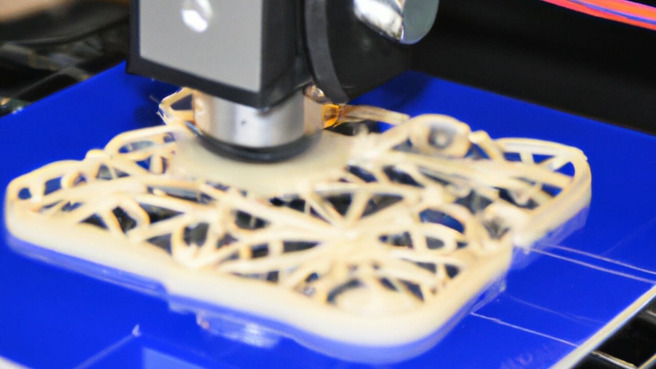 Impresora 3D trabajando