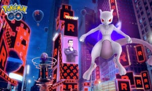 MewTwo Oscuro Variacolor en Pokémon GO Sombras Nacientes
