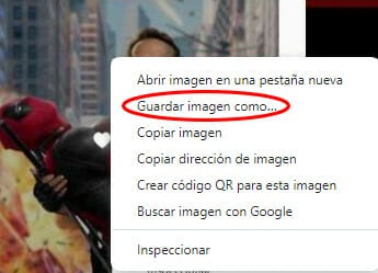 Instagram, guardar imagen como 