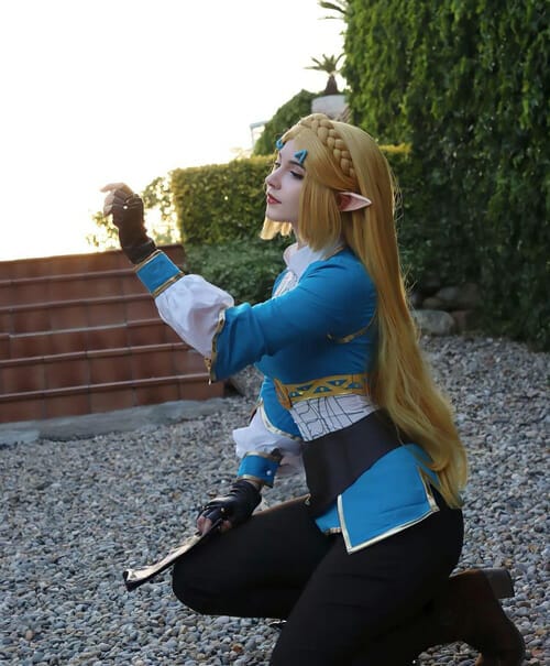 Cosplay Princesa Zelda de Lady Pizza: The Legend of Zelda, Tears of the Kingdom