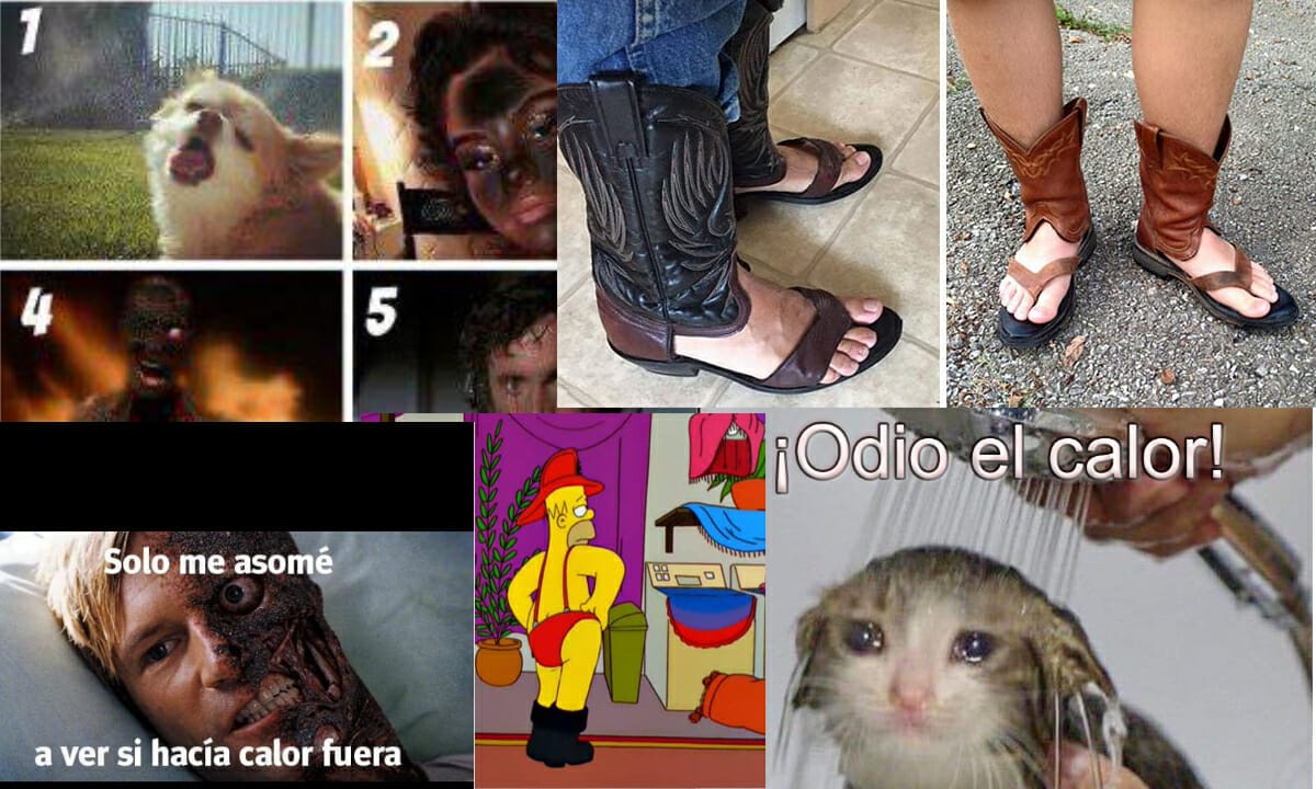Mejores memes de la ola de calor en México