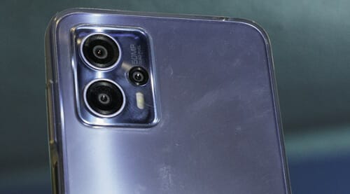 Cámara trasera del moto g13