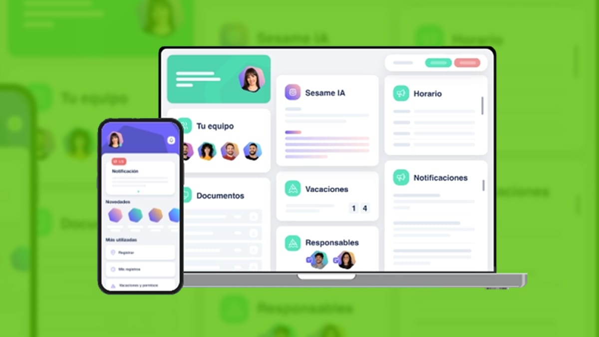 Sesame WhatsApp, reloj checador virtual