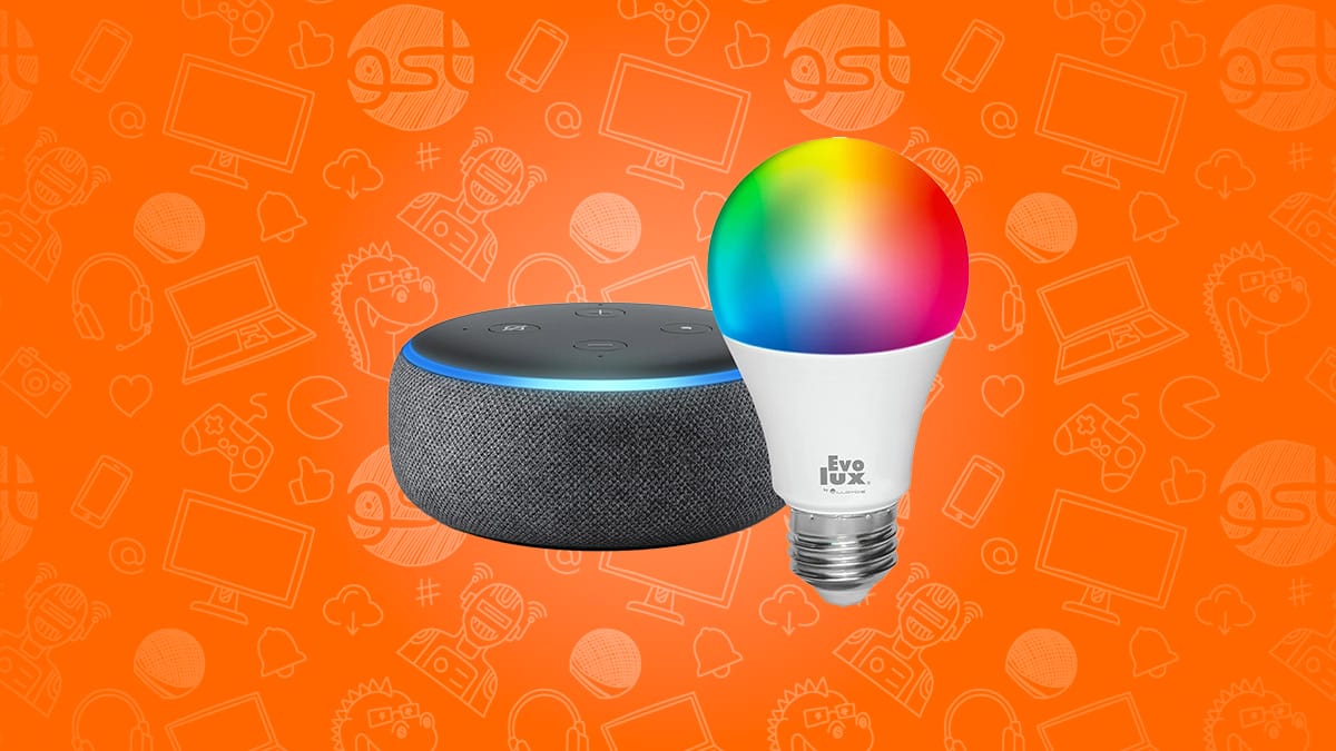 Foco inteligente Lloyds y echo dot 3 descuento buen fin 2023