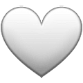 Corazón Blanco Samsung One UI 5.0.