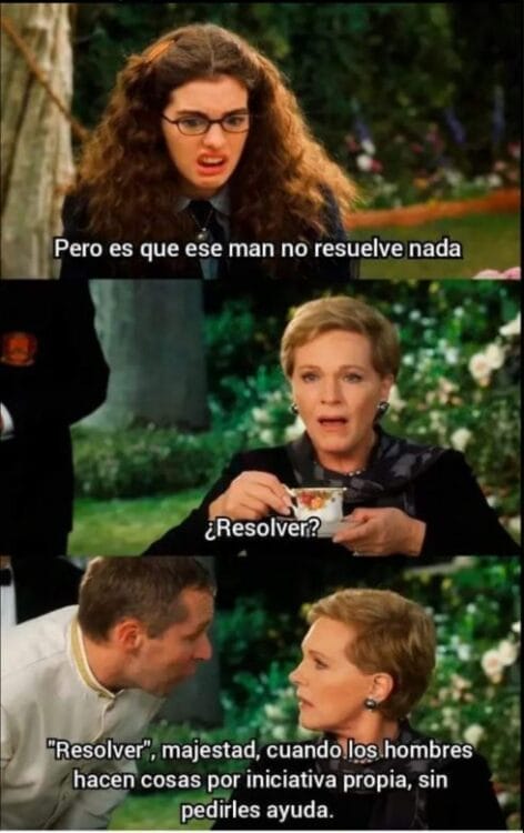 Meme que resuelva, mujer de alto valor, El Diario de una Princesa.