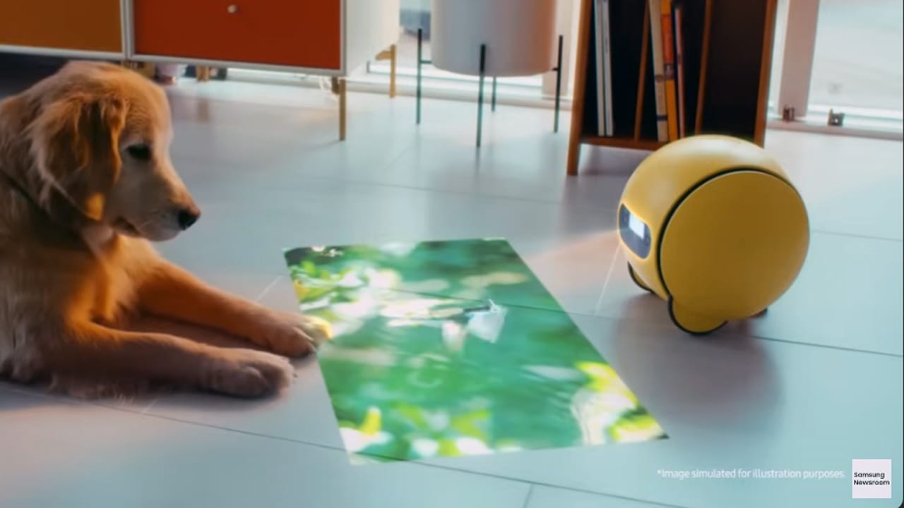 CES 2024 Samsung Ballie