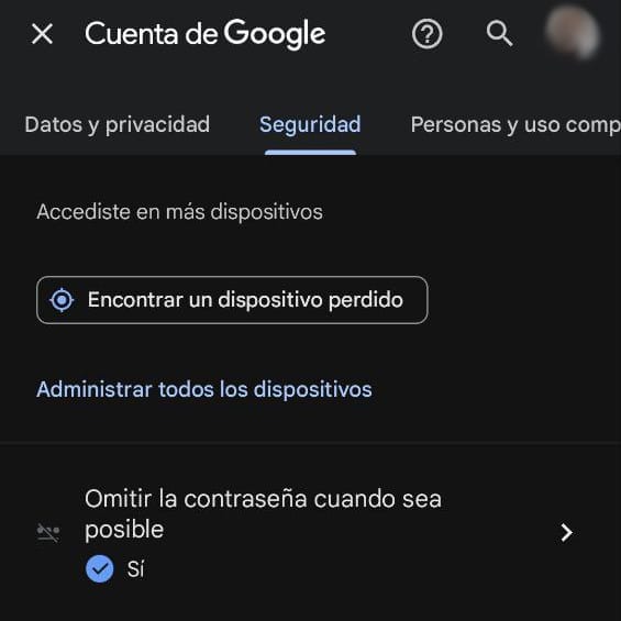 Cuenta de Google Encontrar un dispositivo perdido