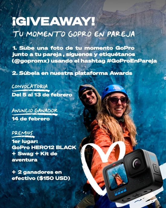 GIVEAWAY GoPro En Pareja concurso