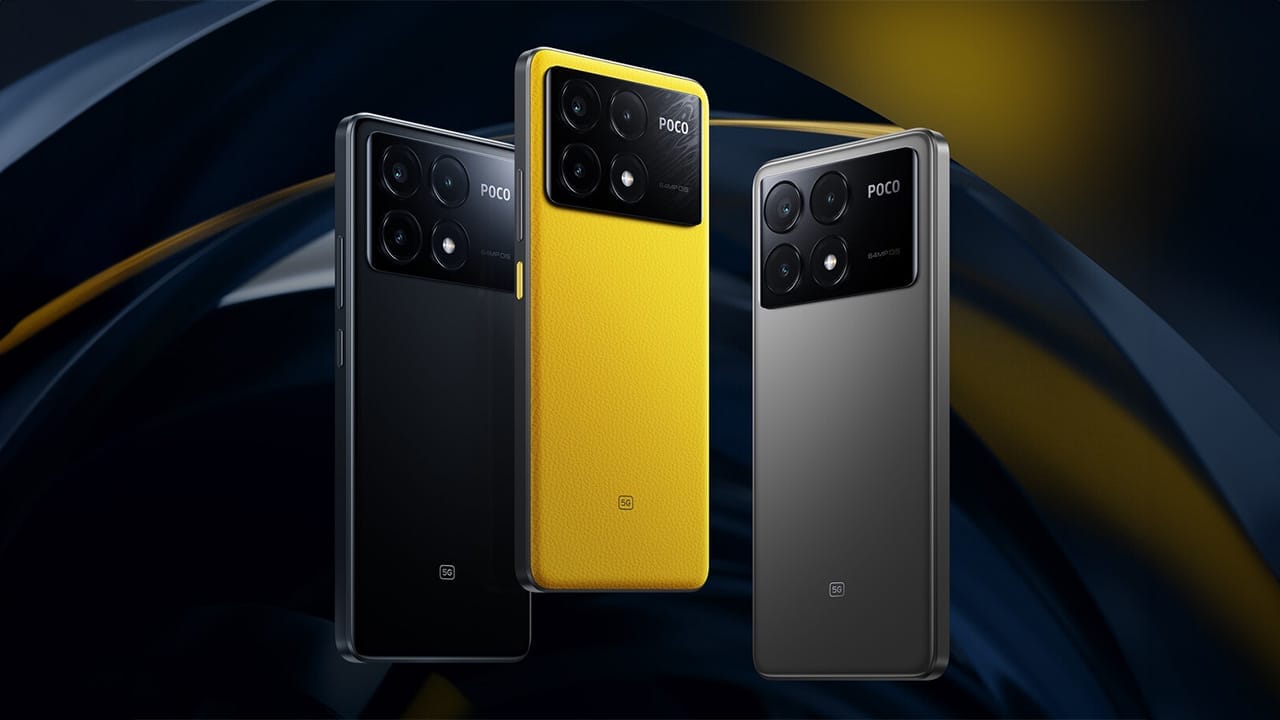Poco x6 Pro, en tres colores