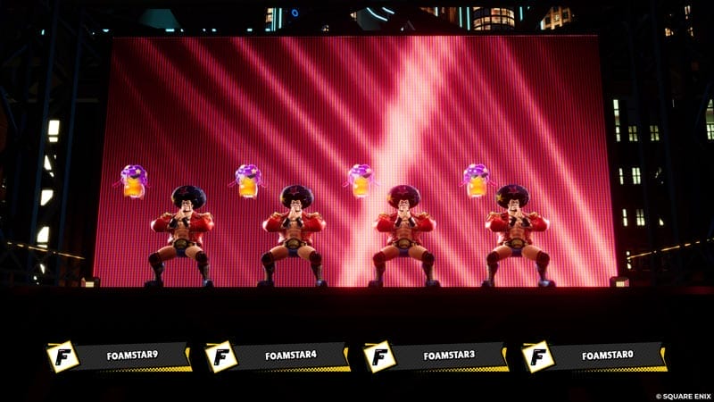 captura de pantalla Foamstars, Groovy Disco