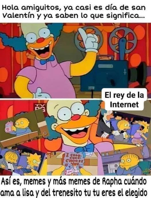 Meme San valentín iniciando por rafa gorgory
