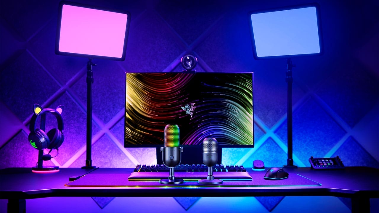 Micrófonos Razer Seiren V3 Chroma y Seiren V3 Mini