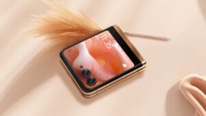 tono Peach Fuzz con Motorola