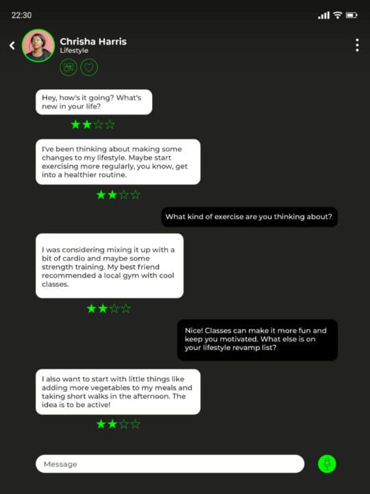 Conversando y evaluando la experiencia de usuario en Rili