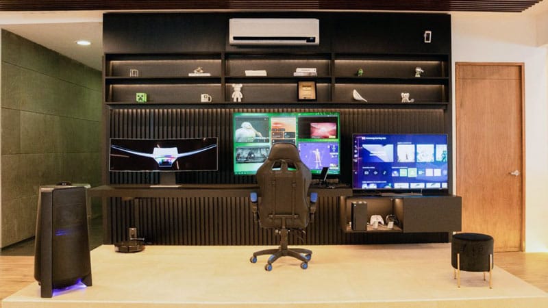 SmartThings House México, sala gamer