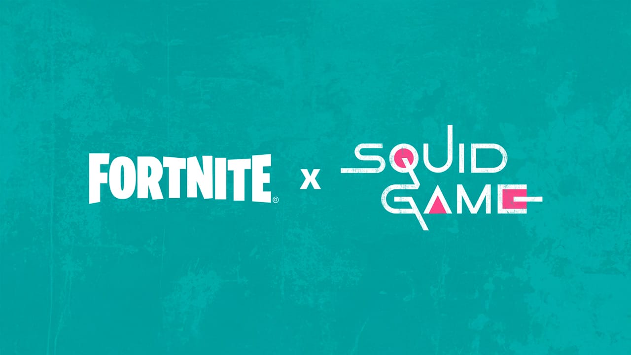 Ilustración de la colaboración del Juego de Calamar con Fortnite