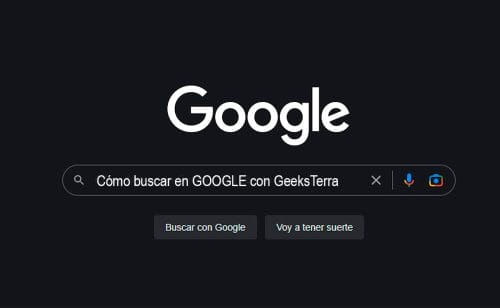 Cómo buscar en Google