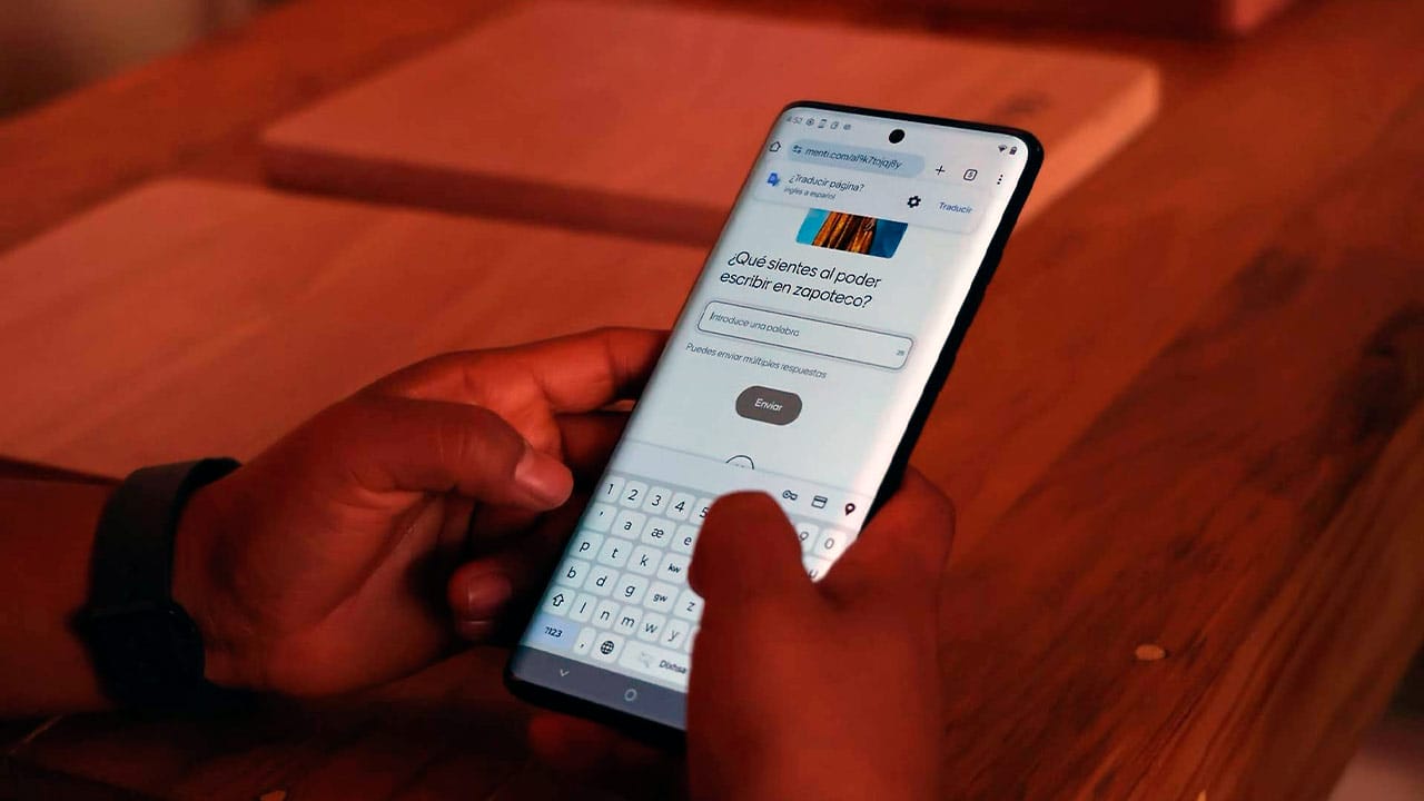 Motorola teclado en Zapoteco